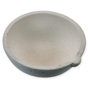 95mm Ceramic Crucible Melting Bowl Dish Melt Casting Metal Gold Copper Silver - Picture 1 of 5