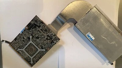 iMac GPU MXM Graphics Card ATI Radeon HD 6970M 2GB Heatsink 3pipe 2009 2010 2011 - Image 1 of 4