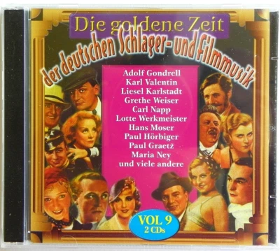 2CDs - DIE GOLDENE ZEIT der DEUTSCHEN SCHLAGER- und FILMMUSIK - Vol. 9 -MS: 7909 - Bild 1 von 2
