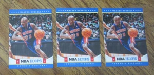 Walker Russell Lote de 3 Aros 2012-13 #274 Novato Tarjetas Coleccionables Pistones NBA - Imagen 1 de 2