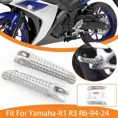 Pedal reposapiés delantero para Yamaha YZF-R1/R3 R6 FZ07/09/10 FZ6/8 FZ1 Foto 1 de 4