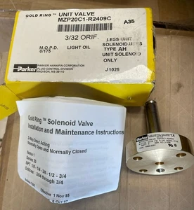 Parker MZP20C1-R2409C Einheit Ventil Magnetfuß Trane VAL05930. Neu, US-Basis! - Bild 1 von 8
