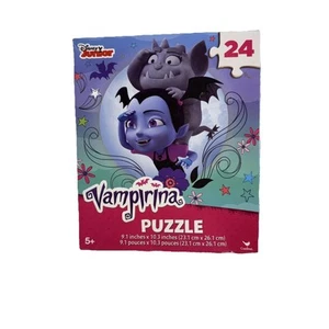 PUZZLE JIGSAW Disney Junior Vampirina 24 Piece NEW Sealed 9.1” x 10.3” HALLOWEEN - Picture 1 of 5