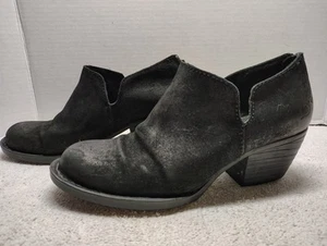 Born Damenschuhe Größe 7M schwarz Slipper Stiefeletten 2"-Absatz - Bild 1 von 14