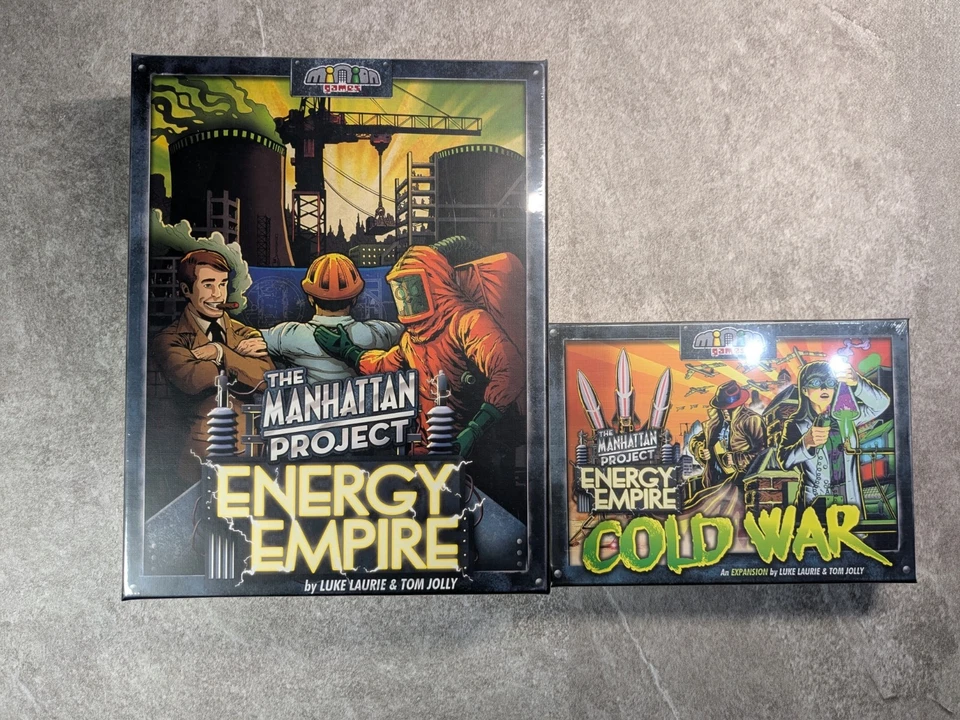 Manhattan Project Energy Empire w/ Cold War Expansion NEW SEALED - Image 1 of 4