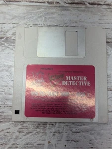 Clue Master Detective 1989 Amiga Floppy Disk Game - Picture 1 of 2