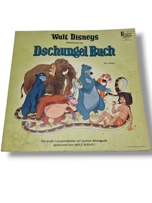 ⚡Geschichte von Dschungelbuch  Disneyland Schallplatte Retro Vinyl LP Vintage⚡ - Bild 1 von 4