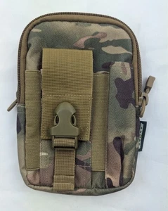 Tactical Molle Pouch Compact Utility Gadget Waist Bag Cellphone Camo 7" x 5" - Picture 1 of 4