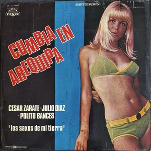 Cumbia En Arequipa Polito Bances Cesar Zarate Julio Diaz Vintage Vinyl LP Käsekuchen - Bild 1 von 4
