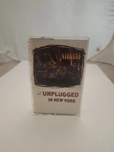 NIRVANA: Unplugged in New York (1994, Geffen Records)~ ORIGINAL VG CASSETTE TAPE - Picture 1 of 7
