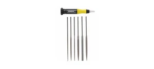 707476 6-piece Swiss Pattern Chromium Alloy Steel Needle File Set - Picture 1 of 4