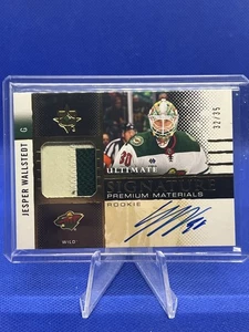 Jesper Wallstedt 2024-25 UD Ultimate Signature Premium Rookie Auto/35 #RSM-JW - Imagen 1 de 2