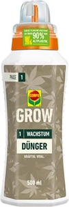 Compo Grow Wachstum Dünger Spezialkulturen mineralisch Indoor Outdoor 500 ml - Bild 1 von 12