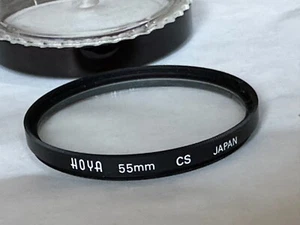 Hoya 55mm Fit, CS Cross Screen Filter & Keeper - Picture 1 of 1