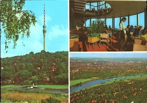 Fernsehturm Dresden , Innenansicht , Blick vom Fernsehturm - Bild 1 von 2
