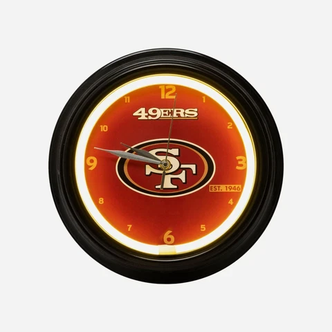 San Francisco 49ers NFL Gametime LED Clock, FREE SHIP! Cover