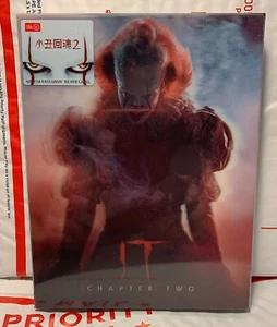 NEW IT 2 BLU-RAY (LENTICULAR SLIP) STEELBOOK! HDZETA EXCLUSIVE! NO DISC INCLUDED - Picture 1 of 9