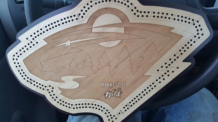 Tabla de cuna Minnesota Wild Logo Foto 1 de 1