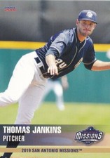 Thomas Jankins 2019 San Antonio Missions Choice Minor League Rookie Card #14 RC