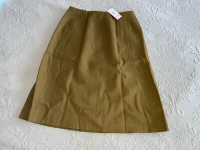 Falda lápiz Tami Sophisticates vintage años 60 verde San Francisco NUEVA NUEVA CON ETIQUETAS M/L lana Foto 1 de 4