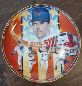 Texas Rangers Nolan Ryan  Sports Impressions Commemorative Plate