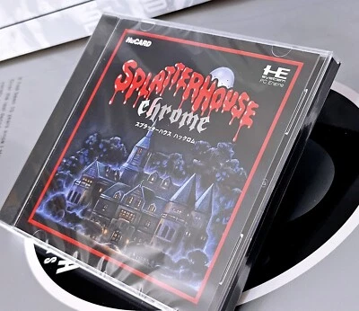 PC Engine PCEWorks Splatterhouse Chrome Turbo Duo PCE Works - Image 1 of 3