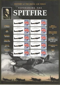 BC-129 2008 Honouring The Spitfire Business Smilers Sheet - Bild 1 von 1