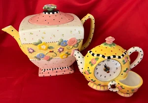 TEIERA MARY ENGELBREIT Grande Collezione Prato Nuova 1999 (OROLOGIO Incluso) - Foto 1 di 11