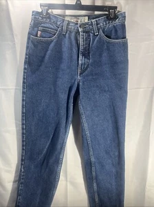 Vintage GUESS 1050-LG Blue Medium Wash Denim Mom Jeans Size 29Made in USA - Picture 1 of 10
