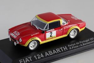 Rally Car - FIAT 124 Abarth - Raffaele Pinto - 1974 - 1:43 IXO/Altaya