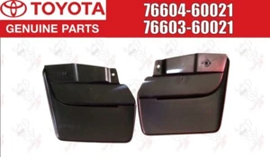 Toyota LandCruiser front Flup Guards Flaps Splash Pair 76604-60021 76603-60021 - Picture 1 of 9