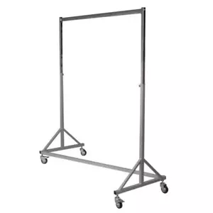 Profi Industrie Kleiderstange sehr stabiler Kleiderständer auf Rollen bis 185cm - Bild 1 von 3