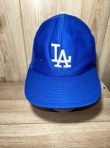 Vintage Los Angeles Dodgers Snap Back Hat Cap UI Inc 1980’s One Size Trucker - Picture 1 of 6
