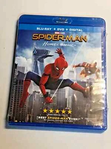 Spiderman Homecoming Blu-Ray DVD Digital, 2017 Tom Holland New Sealed - Picture 1 of 3