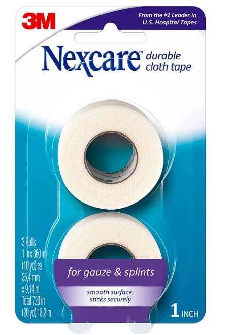 Nexcare Durable Cloth First Aid Tape 791-2PK