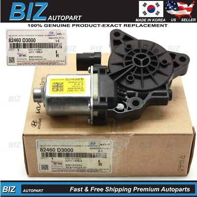 Genuine Front Power Window Motor RIGHT for 2016-2021 Hyundai Tucson 82460-D3000 - Image 1 of 4