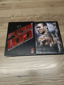 WWE: RAW 100 THE TOP 100 MOMENTS IN RAW HISTORY 3 DISC DVD & Backlash 2009 WWF  - Bild 1 von 7
