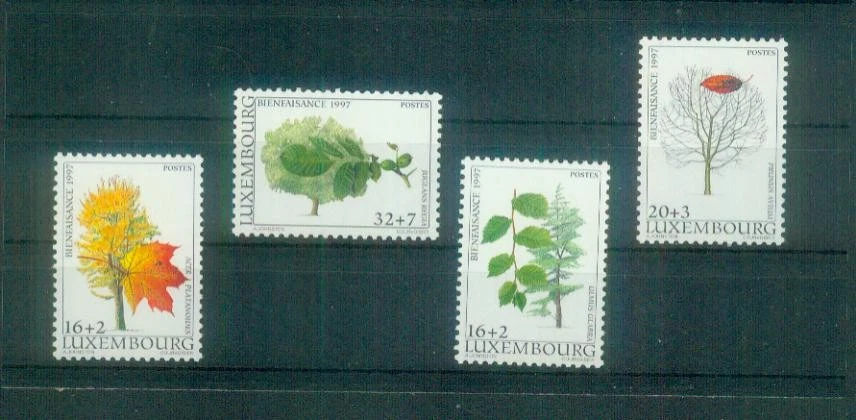 Juego completo de sellos de Luxemburgo, de 1997, sin fijasellos - Imagen 1 de 1