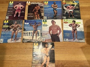 1970s MUSCULAR DEVELOPMENT Magazine Lot Of 9 Bodybuilding Mag Rare - Foto 1 di 10