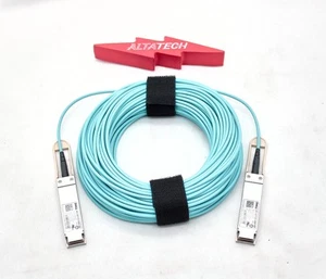 Dell NW8DM 100GB QSFP28 TO QSFP28 AOC Cable 0NW8DM - Picture 1 of 8