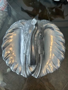 Vintage Arthur Court 1987 Elefant Serviertablett - Bild 1 von 8