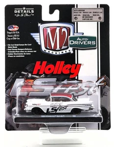 2017 M2 Machines Auto-Drivers 1957 Chevrolet Bel Air White 1:64 R-48 (17-57) - Picture 1 of 6