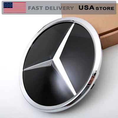 Silver.Star Emblem Fit For 2013-2015 Mercedes Benz W166 ML320 ML350 ML400 ML500 - Image 1 of 4