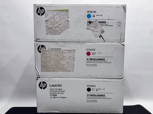 GENUINE HP 508X HIGH YIELD TONER  CF361XC CF363XC CF360XC SEALED BOXES - Picture 1 of 2