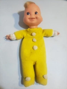 Mattel 1970 Baby Beans Yellow Outfit Baby Beans Doll - Picture 1 of 12