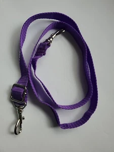 Purple Strap 3 Feet Long Clips On Both Ends Replacement - Picture 1 of 5