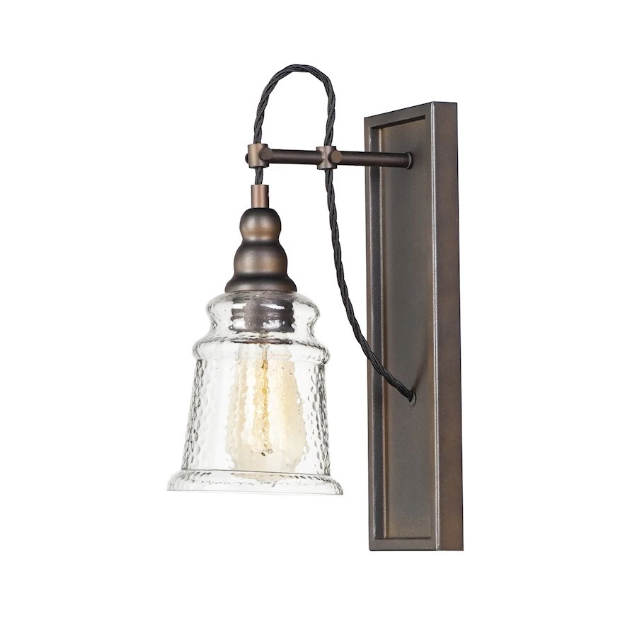 Maxim Lighting Revival 1-Light Wall Sconce, Oil Rubbed Bronze - 21572HMOI Foto 1 de 1