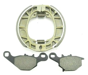 Front Brake Pads & Rear Brake Shoes for Suzuki DR-Z125L DRZ125L 2003 2004-2016 - Picture 1 of 1