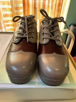 Jeffrey Campbell School Platform Wingtip Derby - Image 1 of 4