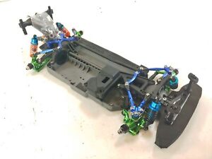 *SUPER UPGRADED* Traxxas 4-Tec 2.0 1/10 4x4 Touring Car Roller Slider Chassis
